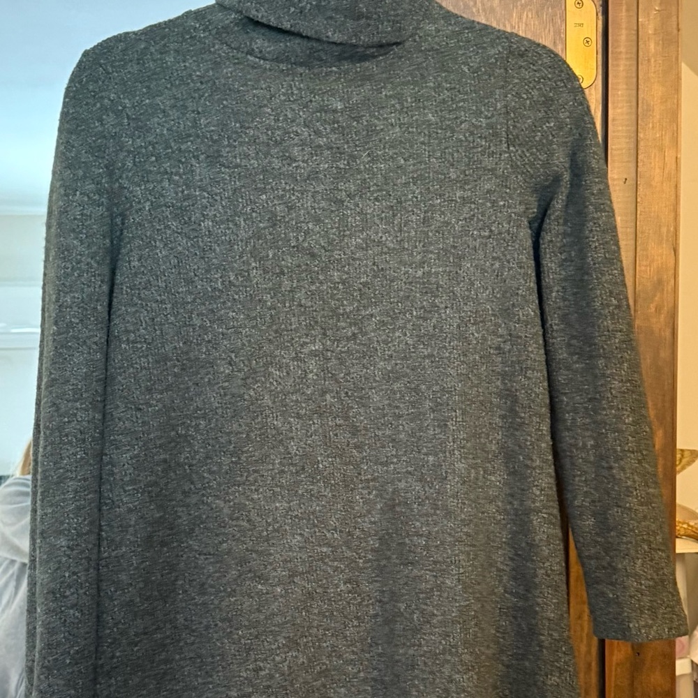 Lulu's olive green  Turtleneck Sweater dress